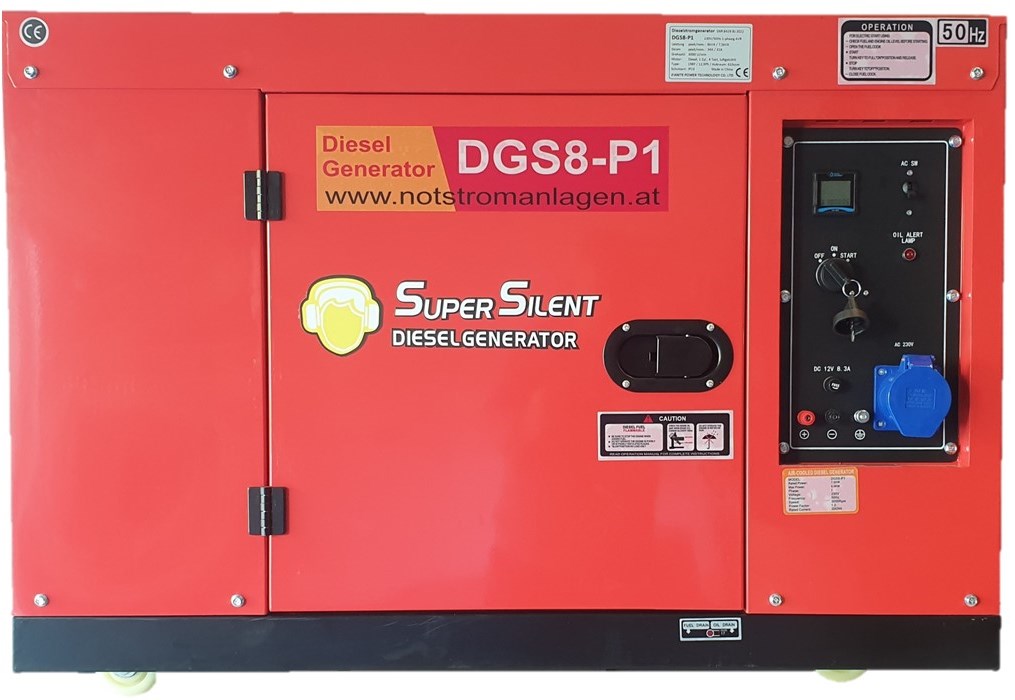  Stromaggregat DGS8P1 8kW Diesel